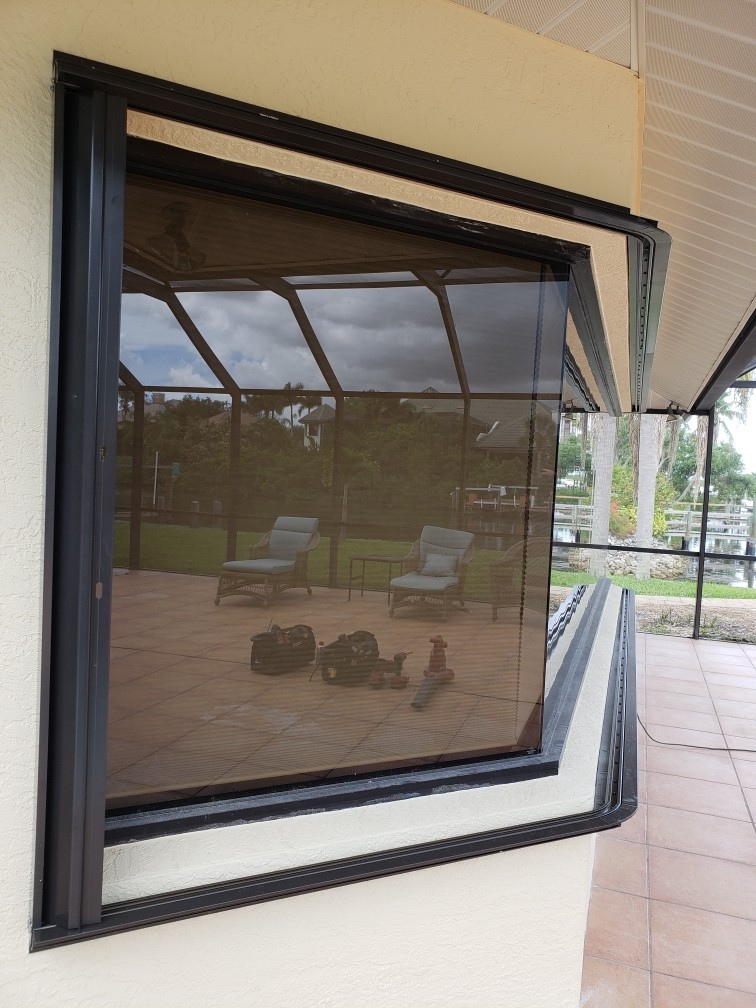 Hurricane shutter property application
